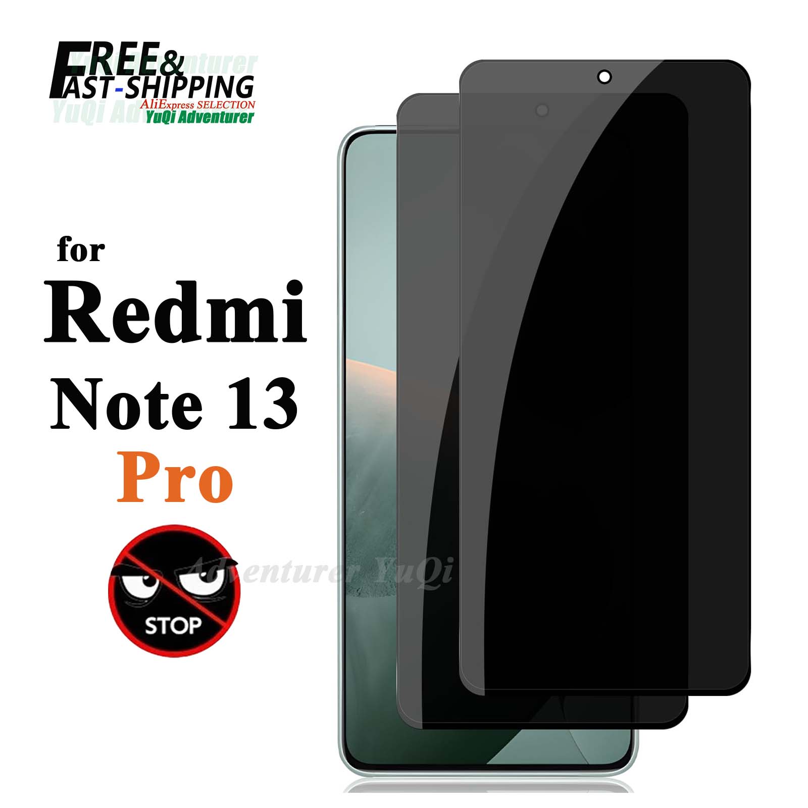 واقي شاشة مضاد للتجسس لهاتف Re - مراجعة Anti Spy Privacy Glass Case وسعره