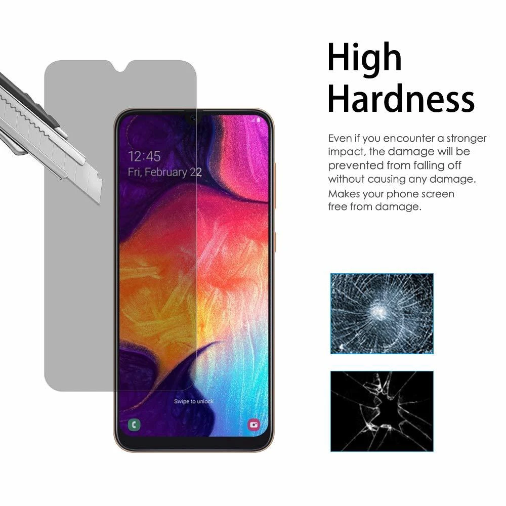 واقي شاشة زجاجي مضاد للتجسس له - مراجعة Anti Spy Privacy Glass Case وسعره
