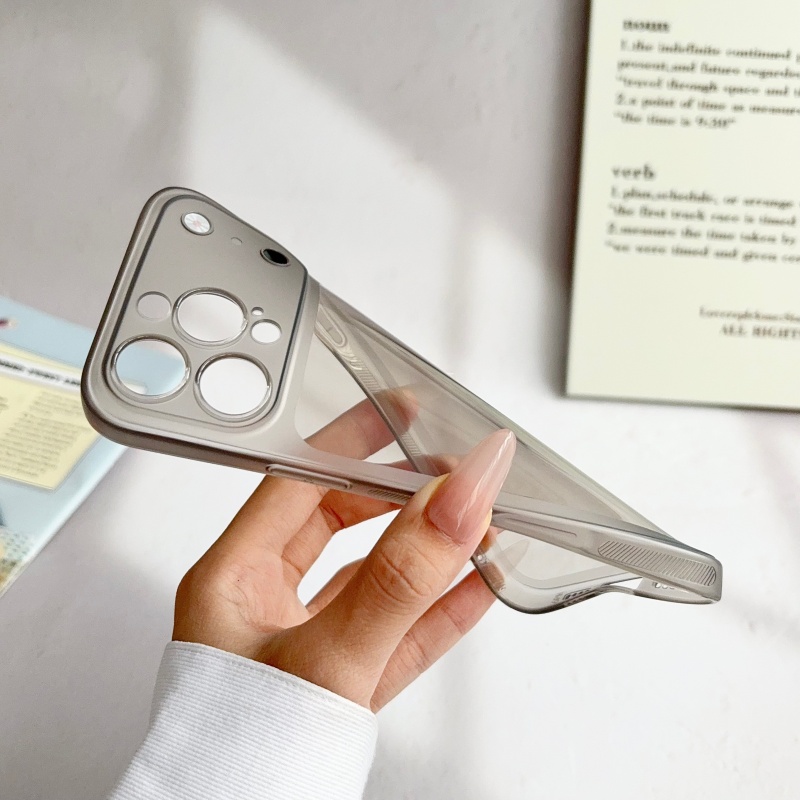 غطاء حماية شفاف ناعم من السيلي - مراجعة Clear Shockproof Bumper Case وسعره