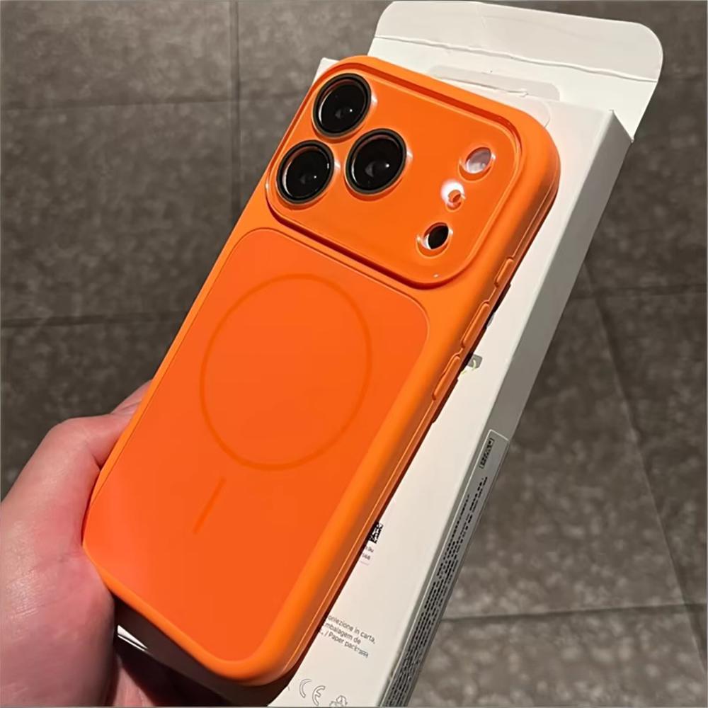 غطاء سيليكون سائل مغناطيسي أصل - مراجعة Liquid Silicone Magnetic Phone Case وسعره