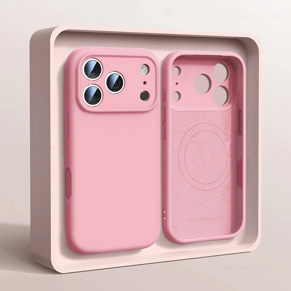 غطاء هاتف مغناطيسي متوافق مع M - مراجعة Liquid Silicone Magnetic Phone Case وسعره