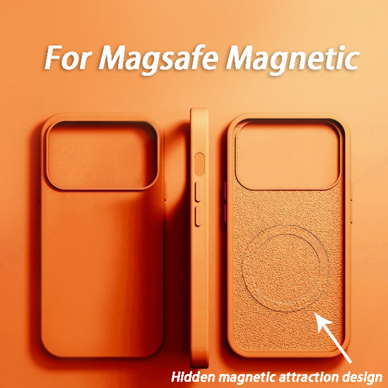 حافظة فاخرة للشحن اللاسلكي متو - مراجعة Liquid Silicone Magnetic Phone Case وسعره
