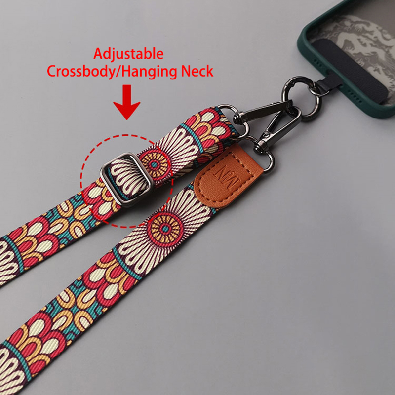 الرجعية الطوطم نمط Crossbody ا - مراجعة Crossbody Lanyard Neck Strap Case وسعره