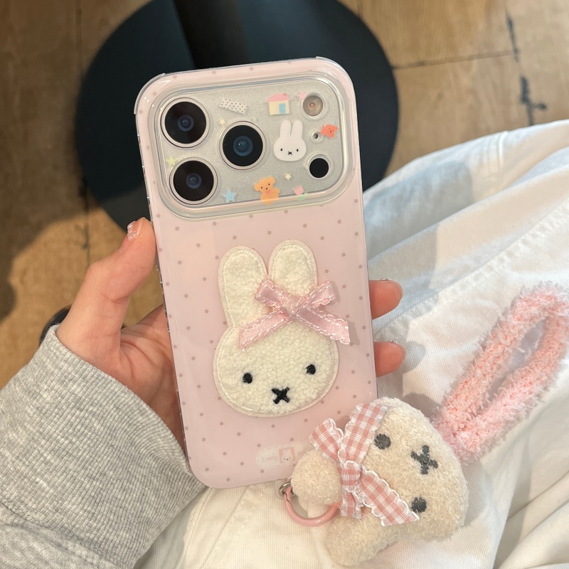 غطاء هاتف كاواي لطيف بتصميم مي - مراجعة Cute Cartoon Wrist Strap Silicone Case وسعره