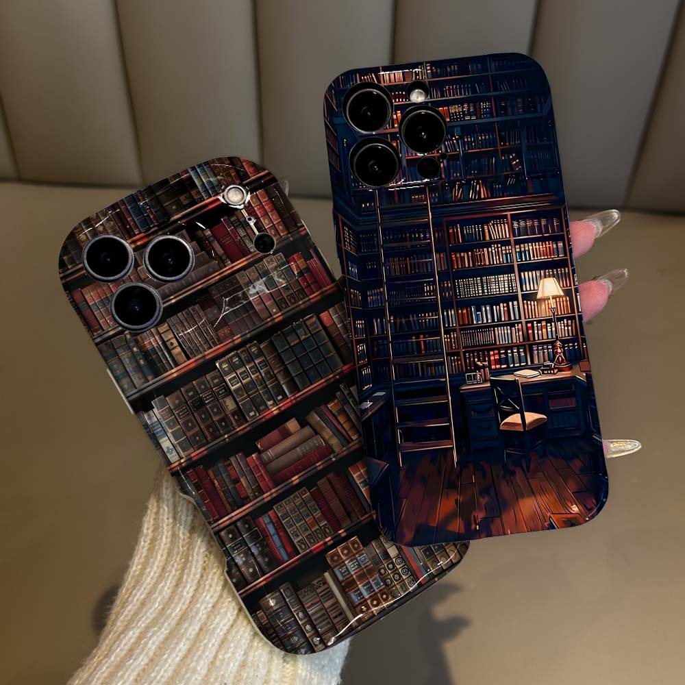غطاء هاتف بنمط كومة كتب عتيق ل - مراجعة Vintage Floral Pattern Soft Case وسعره