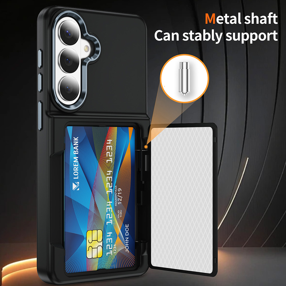 حافظة هاتف جديدة مع حامل بطاقا - مراجعة Leather Wallet Card Holder Phone Cover وسعره