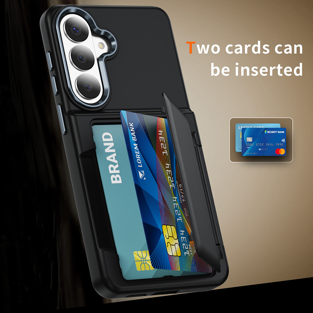 حافظة هاتف جديدة مع حامل بطاقا - مراجعة Leather Wallet Card Holder Phone Cover وسعره