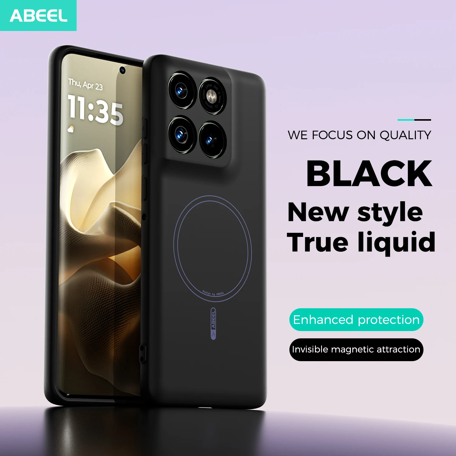 حافظة هاتف رسمية لهاتف موتورول - مراجعة Liquid Silicone Magnetic Phone Case وسعره