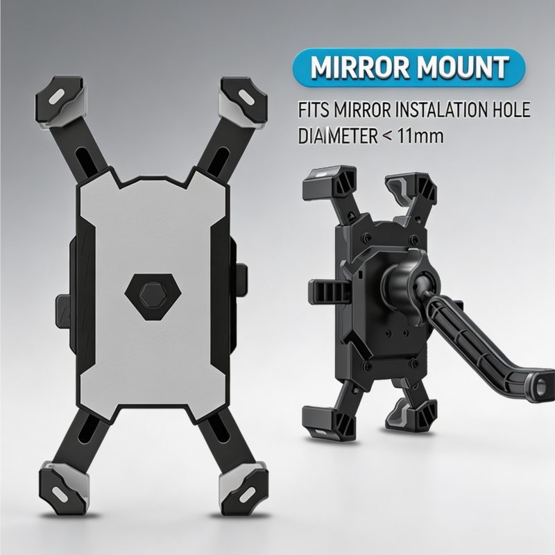 حامل هاتف للدراجات النارية مضا - مراجعة Phone Stands وسعره