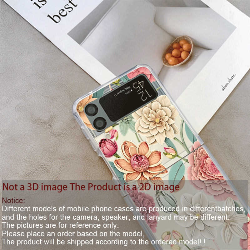 حافظة لهاتف سامسونج جالاكسي Z  - مراجعة Vintage Floral Pattern Soft Case وسعره
